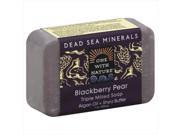 One With Nature Soap Triple Milled Blackberry Pear 7 Oz