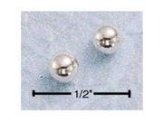 Sterling Silver 4mm Ball Earrings On Posts