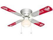 Ceiling Fan Designers 7999 OSU New NCAA OHIO STATE BUCKEYES 42 in. Ceiling Fan