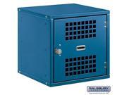 Salsbury 80015BL Modular Locker Vented Door 15 Inch Cube Blue