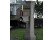 MAYNE 5805G Liberty Mailbox Post Granite