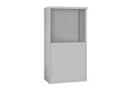 Salsbury 3907D ALM 32.25 In. W X 55.25 In. H X 19 In. D Free Standing Enclosure For Salsbury 3707 Double Column Unit Aluminum