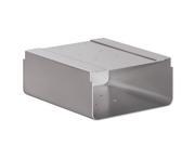 Salsbury 4315SLV Newspaper Holder For Roadside Mailbox And Mail Chest Silver