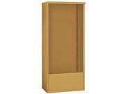 Salsbury 3915D GLD 32.25 In. W X 72 In. H X 19 In. D Free Standing Enclosure For Salsbury 3715 Double Column Unit In Gold