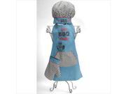 Manual Woodworkers and Weavers IOIBBD Izzy Busy Lil Bbq Dude Apron Set Of 3 20.25 X 14.5 in.