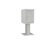 Salsbury 3406S 1PGRY 6 Door High Unit 51.63 Inches Single Column Stand Alone Parcel Locker Gray