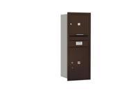 Salsbury 3710S 01ZRP 4C Horizontal Mailbox Includes Master Commercial Lock 10 Door High Unit 37.50 Inches Single Column 1 Mb3 Door 1 Pl5 Bronze Re
