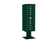 Salsbury 3413S 11GRN 13 Door High Unit 63.25 Inches Single Column 11 Mb1 Doors Green