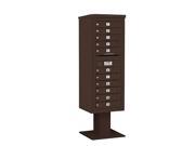 Salsbury 3413S 11BRZ 13 Door High Unit 63.25 Inches Single Column 11 Mb1 Doors Bronze