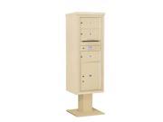 Salsbury 3413S 03SAN 13 Door High Unit 63.25 Inches Single Column 3 Mb2 Doors 1 Pl5 Sandstone