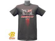 Brickels Racing Collectibles C5 Corvette Winners Logo Tee CHARCOAL X LARGE BDC5ST197