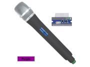 VocoPro UMH P UHF Module and Wireless Handheld Mic is compatible with the UHF 5800 PA MAN UHF 8800 and the PA PRO 900 629.40 MHz Purple