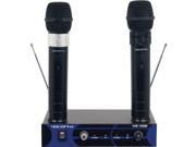 Vocopro VHF3308 3 Dual Ch Vhf Rechargeable Mic