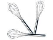 BergHOFF International 1105512 3 pc Whisk Set