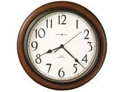 TALON Wall Clock Medium Brown Cherry Finish