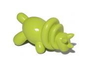 Charming Pet Products 8758540097650 Rubber Dinosaur Triceratops Green