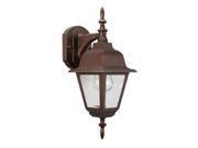 Design House 511469 Maple Street Outdoor Downlight 6 x 17 in. Washed Copper Die Cast Aluminum Finish