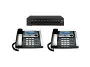 Rca 25800 8 Line Phone System Starter Pack Router 2 Phones