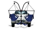 Trailer Hitch Stand And 2 Blue Hammaka Chairs Combo Alum