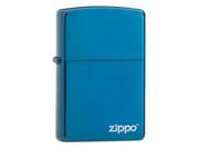 Zippo zippo20446ZL Sapphire Lighter Logo