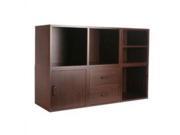 Organize It All 84720 Cube Storage System in Cherry 5 in 1