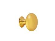 Salsbury 3018 Knob Pull For Designer Wood Storage Cabinet Gold