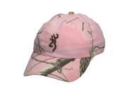 Browning Realtree All Purpose Pink Camo Hat W Buckmark