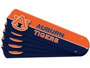 Ceiling Fan Designers 7990 AUB New NCAA AUBURN TIGERS 52 in. Ceiling Fan Blade Set