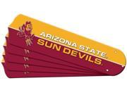 Ceiling Fan Designers 7990 AZS New NCAA ARIZONA STATE SUN DEVILS 52 in. Ceiling Fan Blade Set