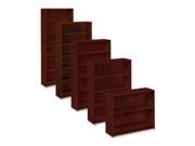 HON Company HON1876N 6 Shelf Bookcase 36in.Wx11 .50in.Dx72 .63in.H Mahogany