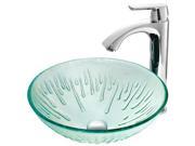 Icicles Glass Vessel Sink Faucet