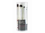 Danielle D1401 7 pc Roll Brush Set Cream