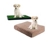 PAW Dog Bed and Puppy Potty Trainer Set