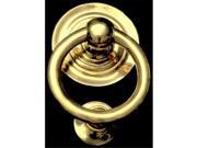 Mayer Mill Brass CK C Classic Ring Door Knocker Chrome