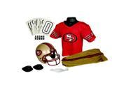 Franklin Sports 15701F12P1Z NFL 49ERS Medium Uniform Set