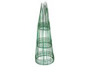 Glamos Wire Products 220500 12x33 Plant Support Blazin Gemz Emerald Green Pack of 10