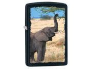 Zippo zippo28666 Zippo Elephant Black Matte Windproof Lighter