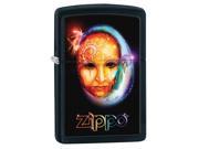 Zippo zippo28669 Zippo Venetian Mask Black Matte Windproof Lighter