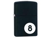 Zippo zippo28432 Zippo 8 Ball Black Matte Lighter