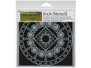 Crafters Workshop TCW6X6 463 Crafters Workshop Template 6 in. X6 in. Byzantine