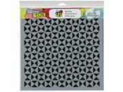 Crafters Workshop TCW 429 Crafters Workshop Template 12 in. X12 in. Hourglass