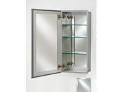 Afina Corporation SD1519RBRDBV 15 in.x 19 in.Broadway Single Door Cabinet Beveled