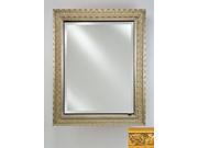 Afina Corporation SD1726RARSGD 17 in.x 26 in.Single Door Recessed Cabinet Aristocrat Antique Gold