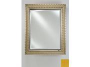 Afina Corporation SD1730RCOLYL 17 in.x 30 in.Recessed Single Door Cabinet Colorgrain Yellow