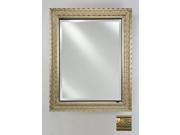 Afina Corporation SD1736RARSGD 17 in.x 36 in.Recessed Single Door Cabinet Aristocrat Gold