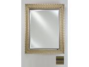 Afina Corporation SD1736RROMGD 17 in.x 36 in.Recessed Single Door Cabinet Roman Gold