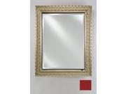 Afina Corporation SD1736RCOLRD 17 in.x 36 in.Recessed Single Door Cabinet Colorgrain Red
