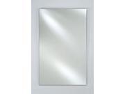 Afina Corporation SD2430RBSXPED 24 in.x 30 in.Single Door Basix Plus Medicine Cabinet Polished Edge