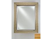 Afina Corporation SD1726RROMGD 17 in.x 26 in.Single Door Recessed Cabinet Roman Gold