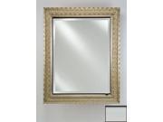 Afina Corporation SD1726RSOHWT 17 in.x 26 in.Single Door Recessed Cabinet Soho Satin White